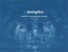 Tablet Screenshot of bettingfans.com